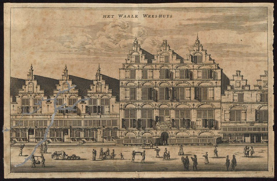 View of a Walloon orphanage BWB 8