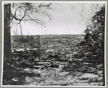 View of battlefield. Peach Tree Creek, Ga LCCN2012646946