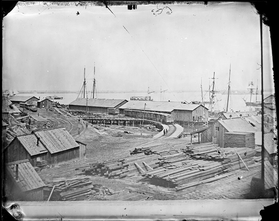 View of City Point, Va. 1864 - NARA - 524482