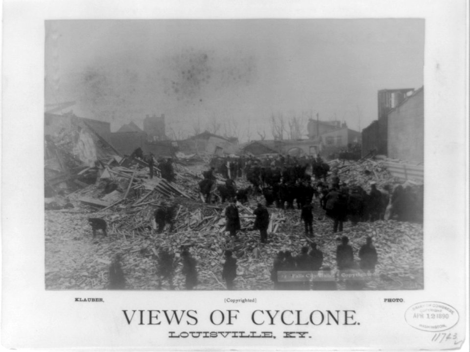 View of cyclone, Louisville, Ky. LCCN91785967