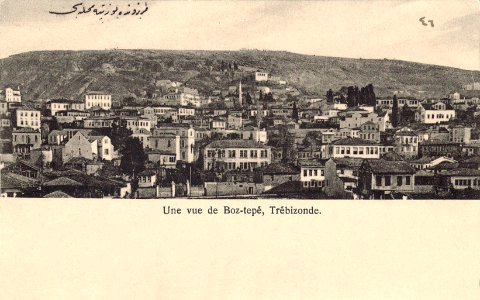 View of Boztepe in Trebizond photo