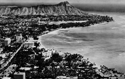 View of Honolulu, Hawaii (USA), in 1959 photo