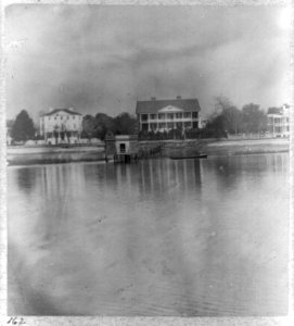 View of Fuller House looking across water. Beaufort, S.C. LCCN2017646760