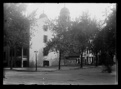 View of H Street, N.W., North side, looking East from 9th Street LCCN2016646888
