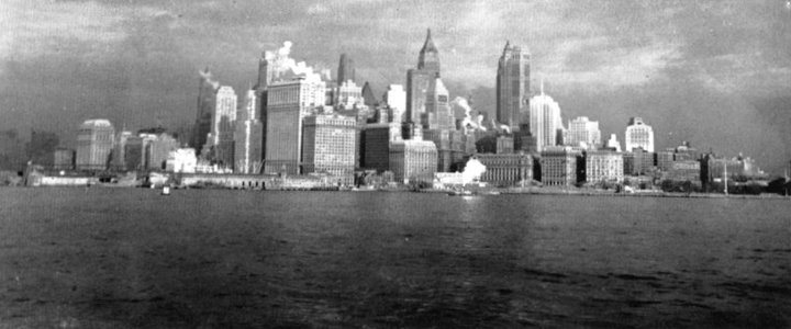 View of Manhattan in January 1945