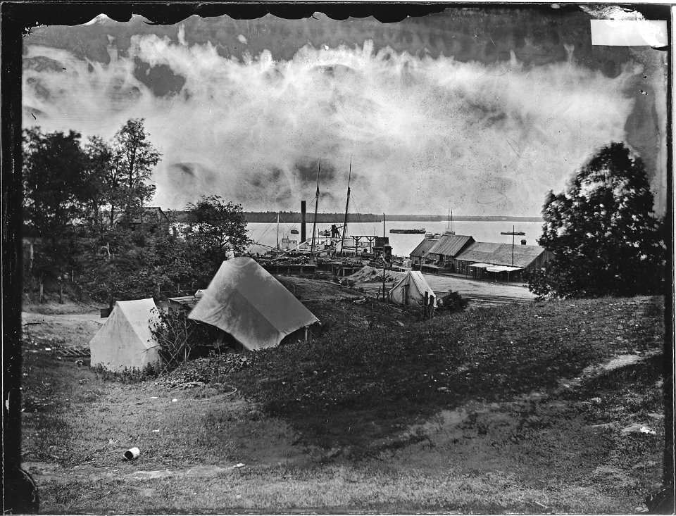 View of James River, Va - NARA - 529318