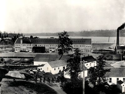View of Puget Sound Navy Yard c1900