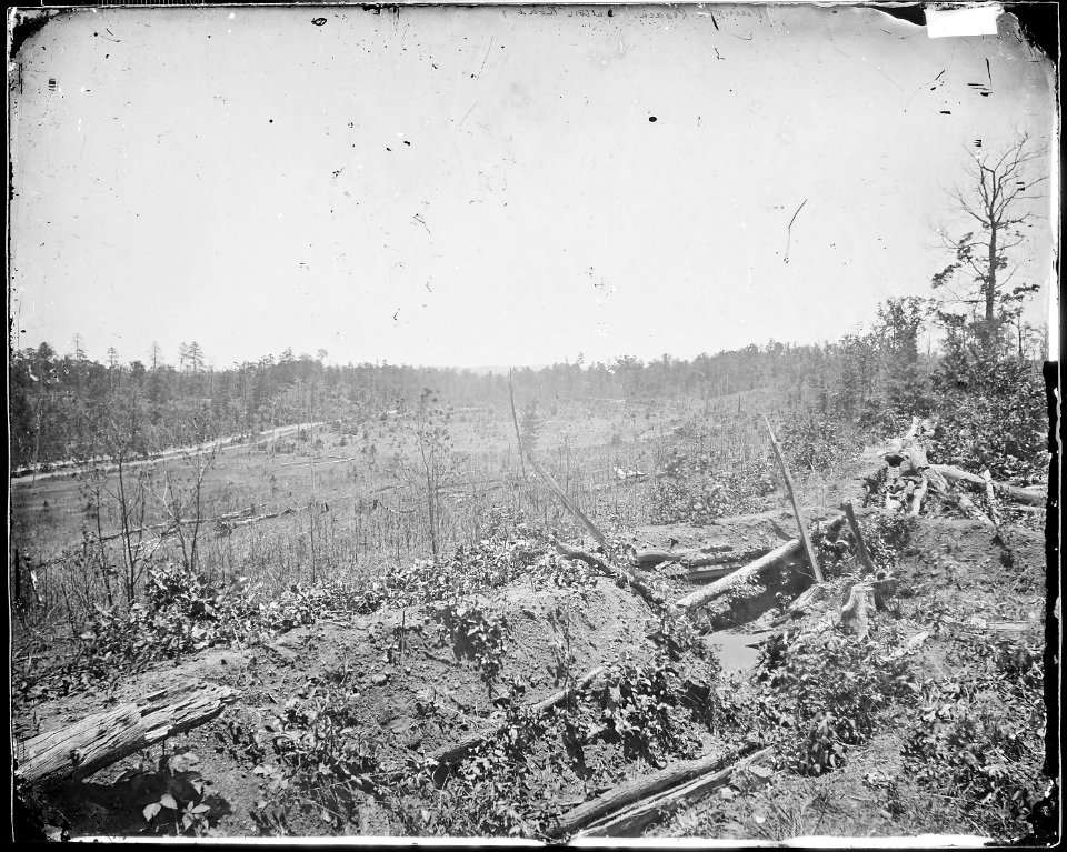 View of Resaca from the Dalton Road, Ga., 1864 - NARA - 528886