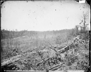 View of Resaca from the Dalton Road, Ga., 1864 - NARA - 528886