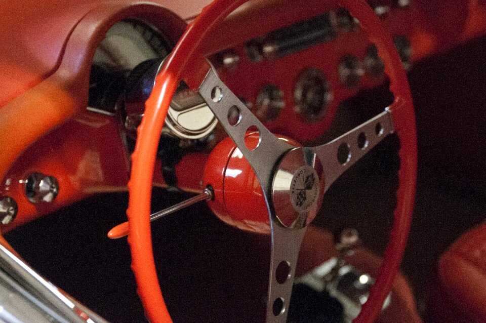 Vintage classic corvette