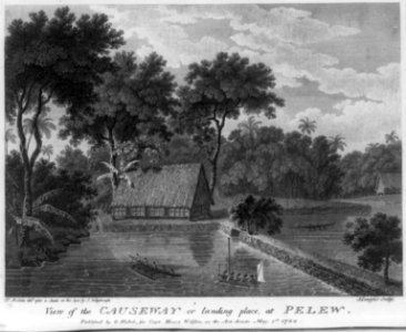 View of the causeway or landing place, at Pelew LCCN2002714868