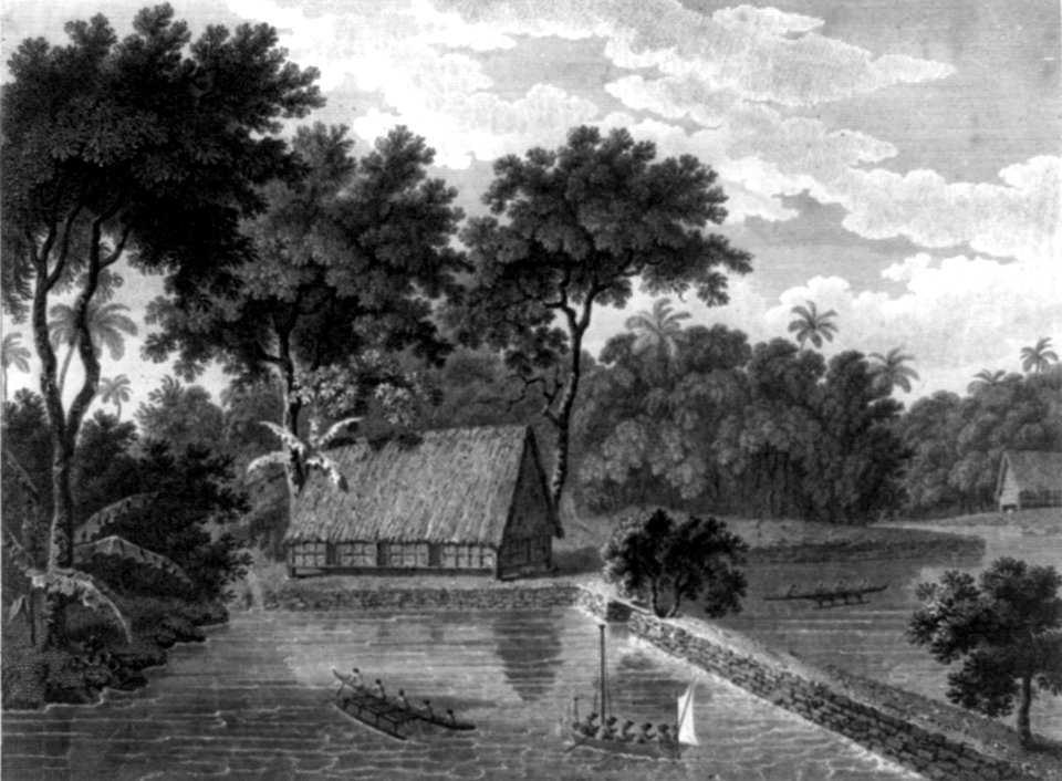 View of the causeway at Pelew cph.3b32618