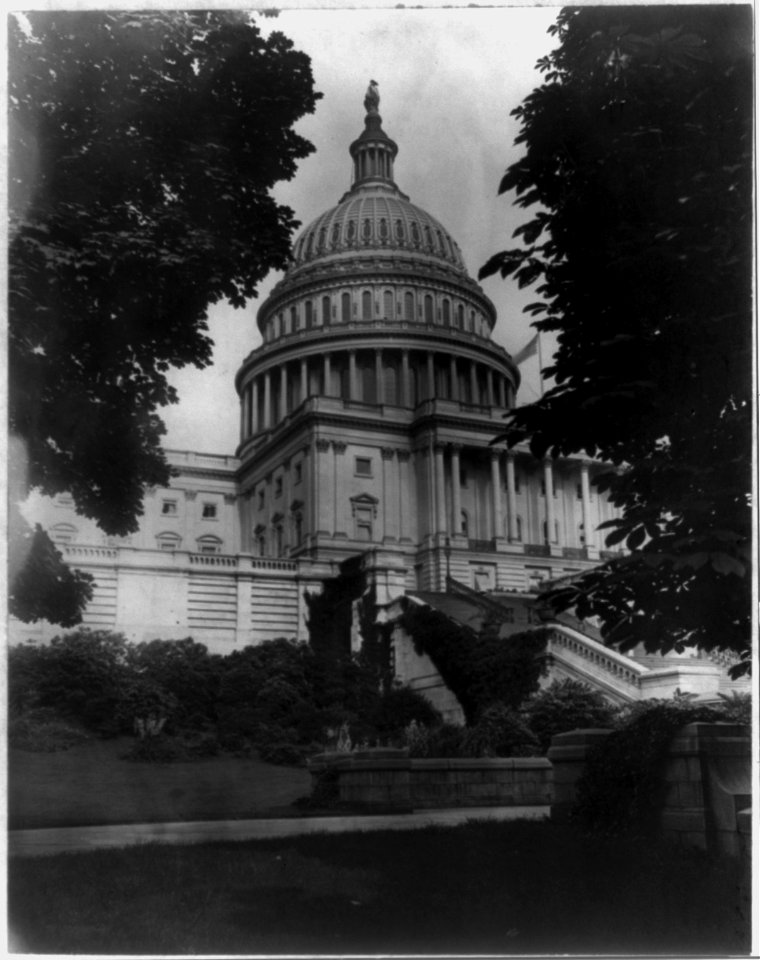 View of the U.S. Capitol from Northwest LCCN2002697488