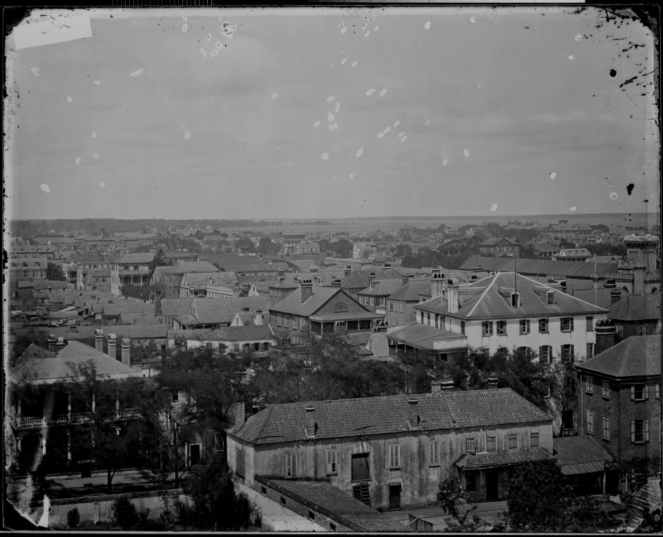 View of town, west end of Charleston, S.C - NARA - 529261