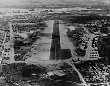 View of the Orote airfield in Guam, 1945 (cropped)