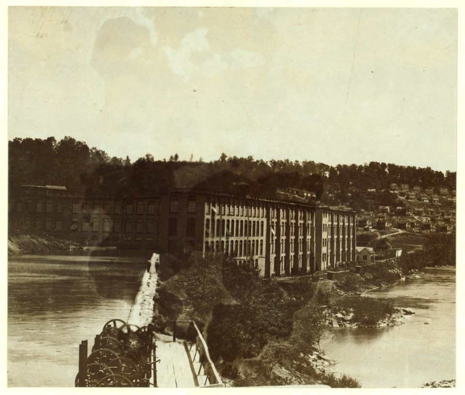 View of the Washington Mills, Fries Va. Housing conditions are fairly good, but housekeeping not very good. Working very good. Good light, fresh air. Fries, Va. LOC nclc.01878