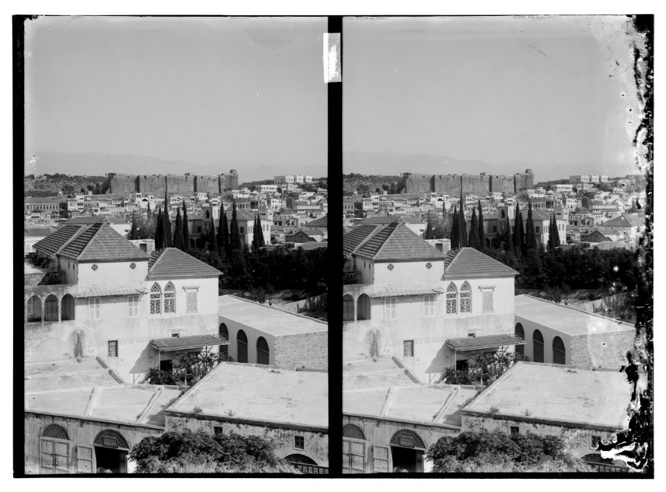 View of Tripoli with the old castle LOC matpc.09538