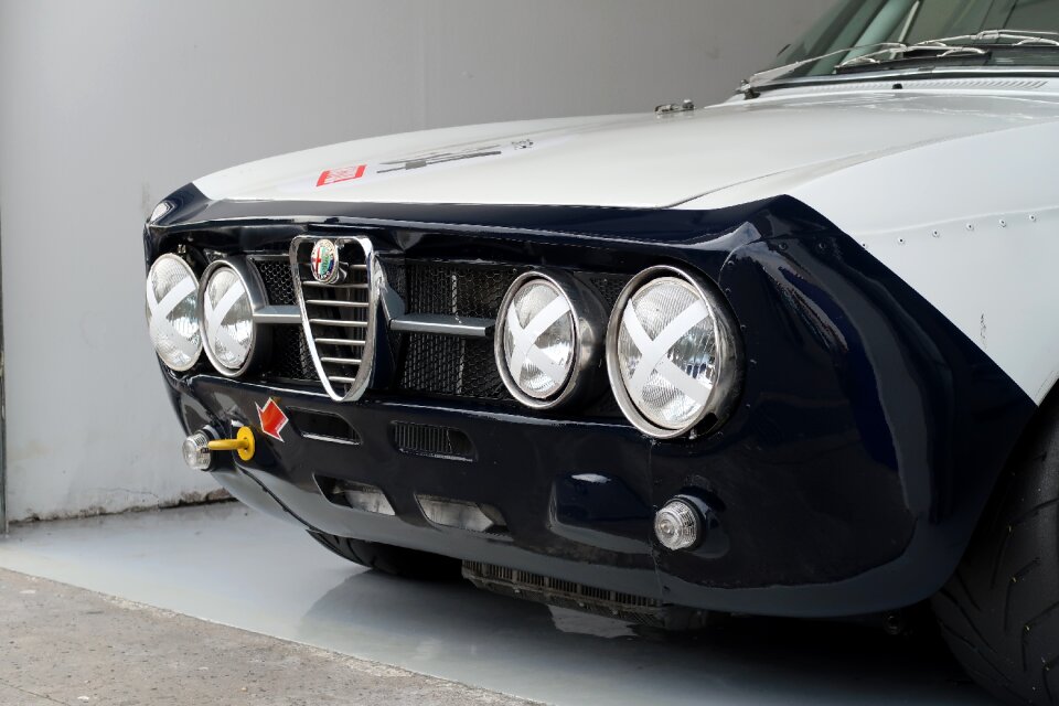 Oldtimer classic car italian style