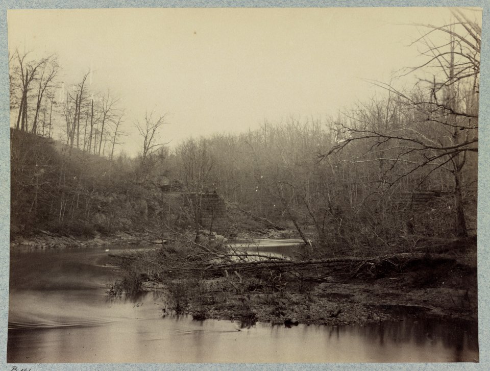 View on Bull Run, crossing of Orange and Alexandria railroad LCCN2012647816