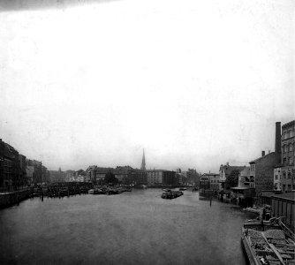 View on Spree Island from Waisenbrücke, Berlin 1905
