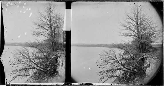 View on James River, Va - NARA - 529570 photo