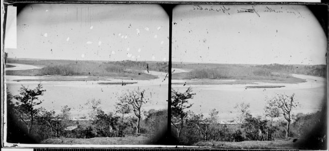 View on Appomattox River, Va - NARA - 529616