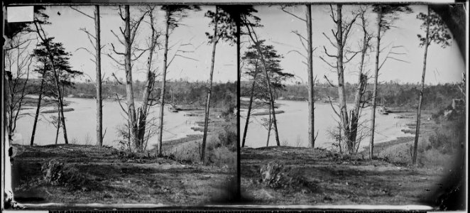 View on the Appomattox River, Va - NARA - 525044