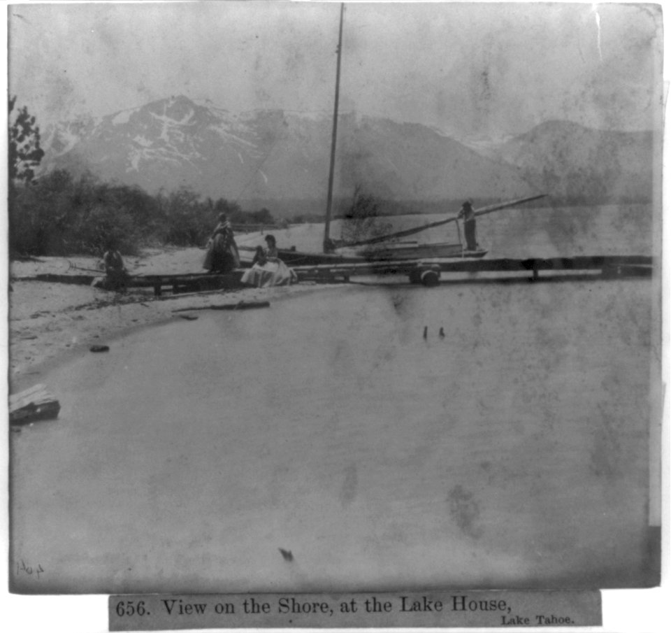 View on the Shore, at the Lake House, Lake Tahoe LCCN2002723590 photo