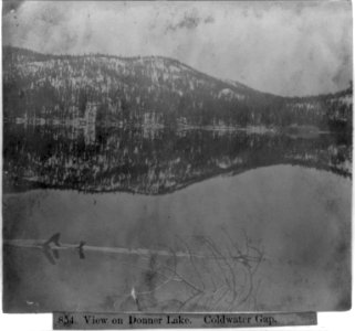View on Donner Lake - Coldwater Gap LCCN2002723875