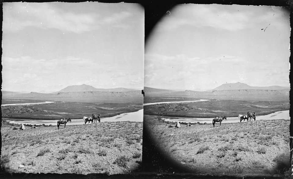 View up the Muddy from the Colorado. Grand County, Colorado - NARA - 517544