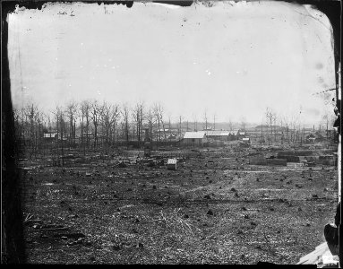View, camp scene - NARA - 524915