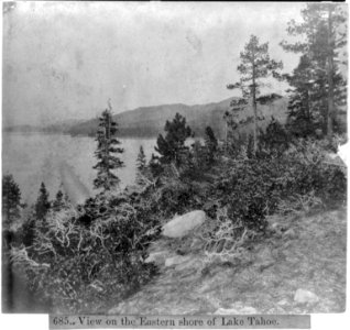 View on the Eastern Shore of Lake Tahoe LCCN2002721662