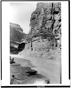 Views in Arizona. Grand Canon, mouth of Cataract Creek, looking down LCCN90710095