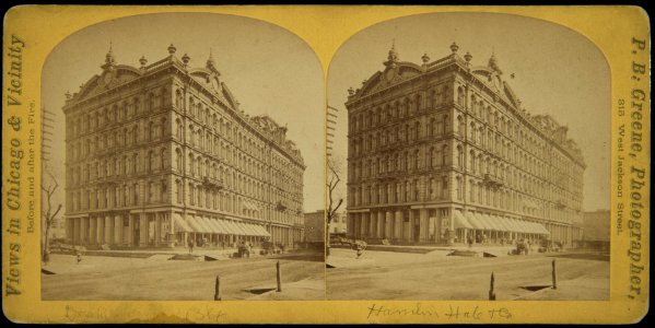 Views in Chicago & Vicinity before and after the Fire, Hamlin, Hale & Co (NBY 1593)
