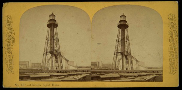 Views in Chicago & Vicinity, No. 137. Chicago Light House (NBY 6957)