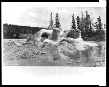 Views in the Rocky Mountains-Crater of the Grotto LCCN95514204