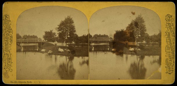 Views in Chicago & Vicinity, No. 62. Lincoln Park (NBY 1679)