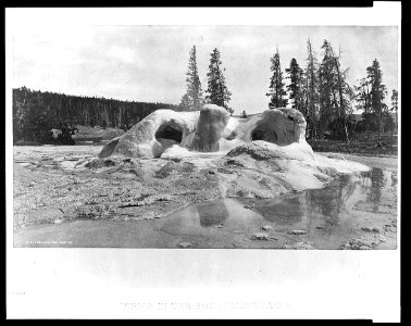 Views in the Rocky Mountains-Crater of the Grotto LCCN95514204
