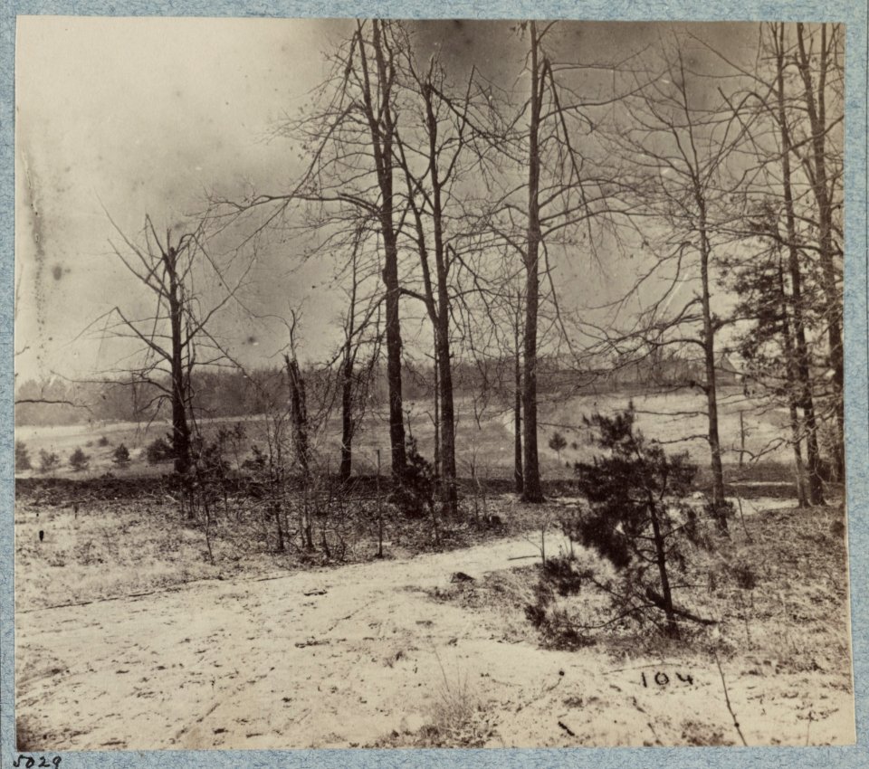 Views on the battlefield of morning of May 12th, 1864. Scene of capture of Johnson's Division, C.S.A LCCN2012647741