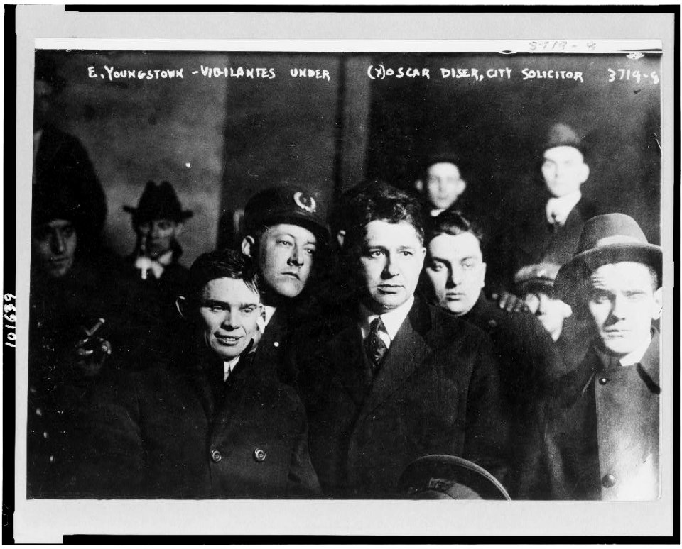 Vigilantes under Oscar Diser, city solicitor, E. Youngstown LCCN90712644