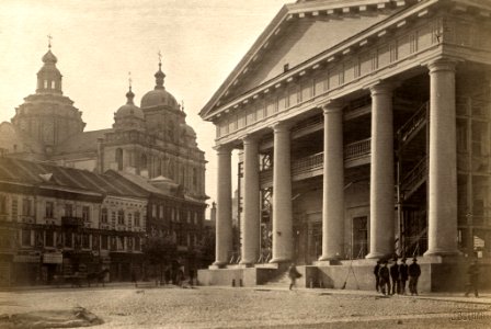 Vilenskaja ratuša. Віленская ратуша (J. Bułhak, 1912)