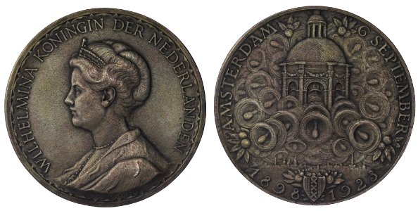 Vijfentwintigjarig regeringsjubileum van koningin Wilhelmina, objectnr PA 2408