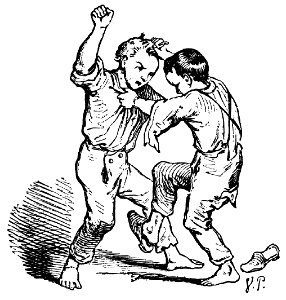 Vilhelm Pedersen, bójka ubt