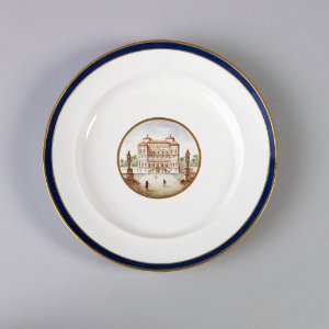 Villa Borghese Plate, ca. 1780 (CH 18702117-2)