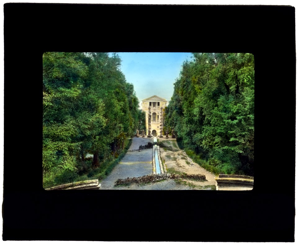 Villa Aldobrandini, Frascati, Lazio, Italy. Water chain LCCN2012646649