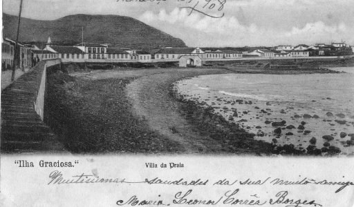 Vila da Praia, , ilha Graciosa, Açores, Arquivo de Villa Maria, Angra do Heroísmo, Açores.