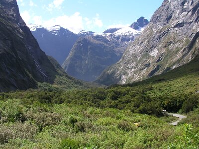 Milford sound fjord nature photo