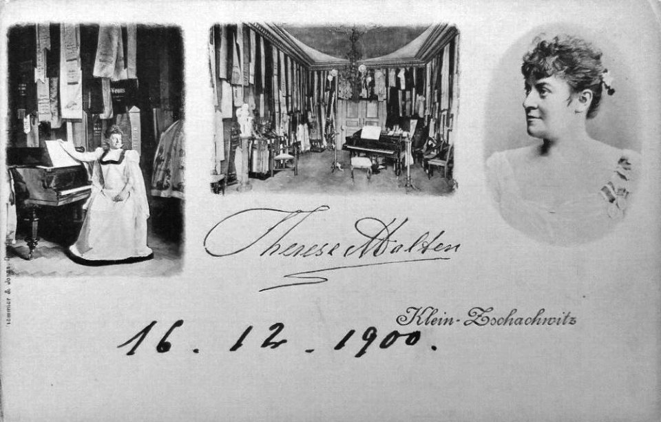 Villa de Therese Malten bella época Dresde