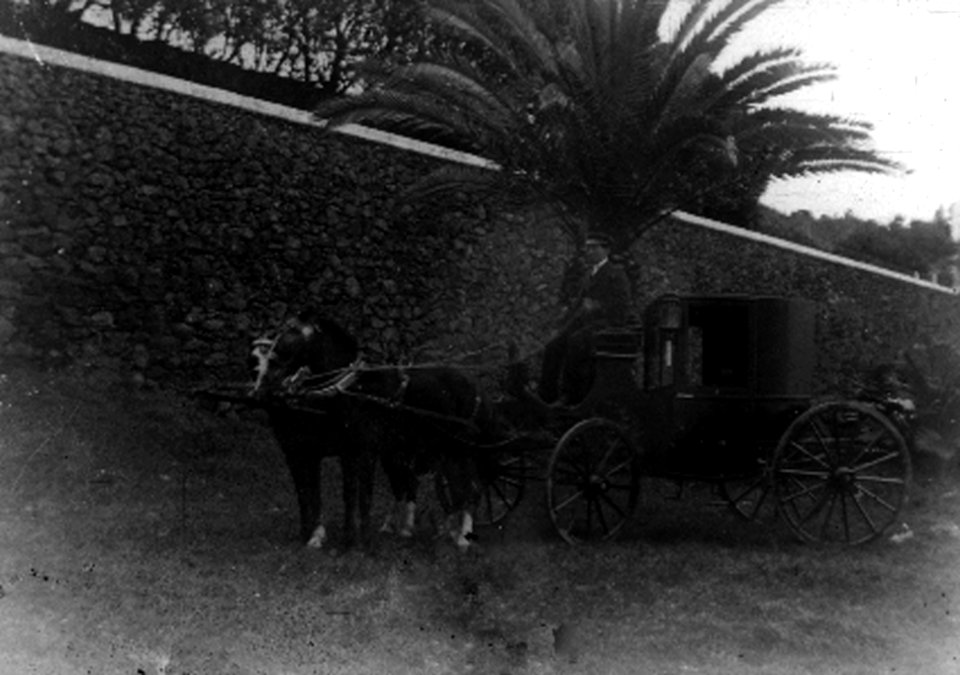 Villa Maria, Terceira, Coche, inicio do Séc. XX, Arquivo de Villa Maria, Angra do Heroísmo, Açores