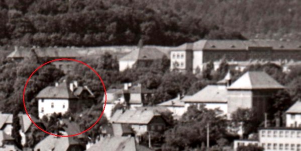 Villa Franzi na černobílé fotografie